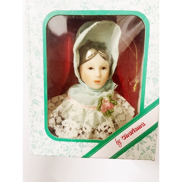 絕版收藏 復古娃娃 陶瓷娃娃 洋娃娃 造型娃娃 白眼娃娃 吊飾 萬聖節 裝飾