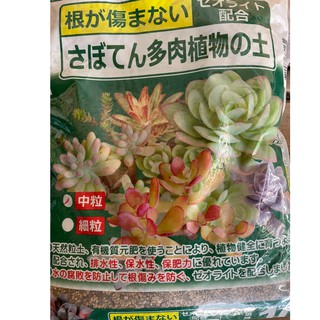多肉植物仙人掌專用土10L 中/細顆粒 日本花之屋原裝進口