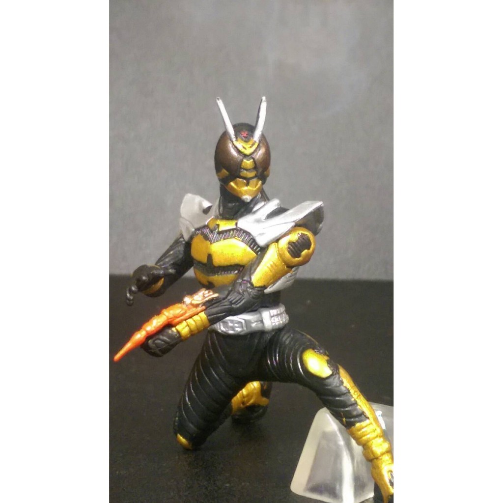 D-19 現狀品 ： HG KAMEN RIDERS THE BEE 假面騎士 ZECT的刺客編 　天富玩具店