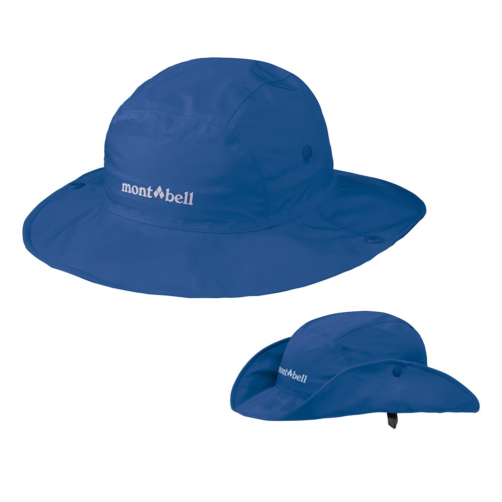 11 2出貨日本代購 Mont Bell Gore Tex Pro 大圓盤帽黑灰藍登山戶外漁夫帽防水 蝦皮購物