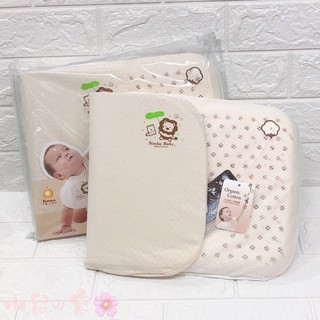 小獅王辛巴 舒芯有機棉乳膠枕 乳膠枕 嬰兒枕 有機棉枕 塑形枕 枕頭【公司貨】小鼠的窩🌸