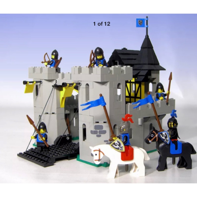 Lego 樂高6074 黑鷹城堡 黑鷹 城堡系列