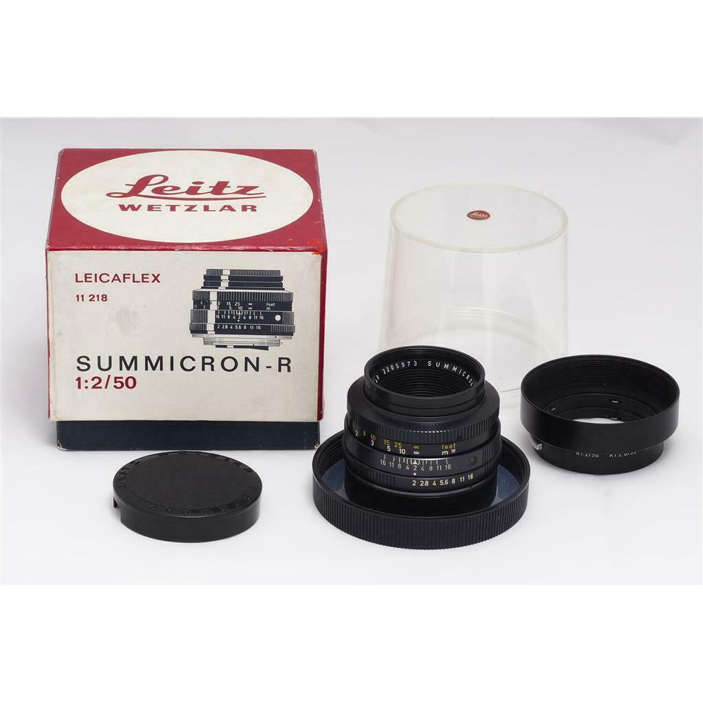 【盒裝齊全】Leica summicron-r 50mm F2