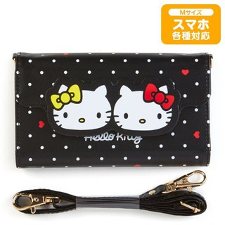 hello kitty 多機型手機套附背帶 666050