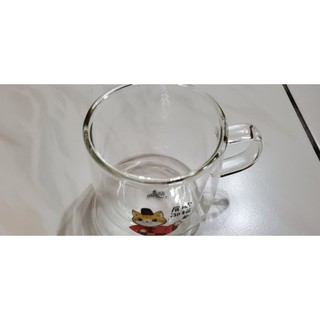 全新 展昭御貓 經典雙層杯 35週年限量款 防燙耐熱雙層玻璃杯 花茶水杯 雙層杯 咖啡杯 牛奶杯 300ml