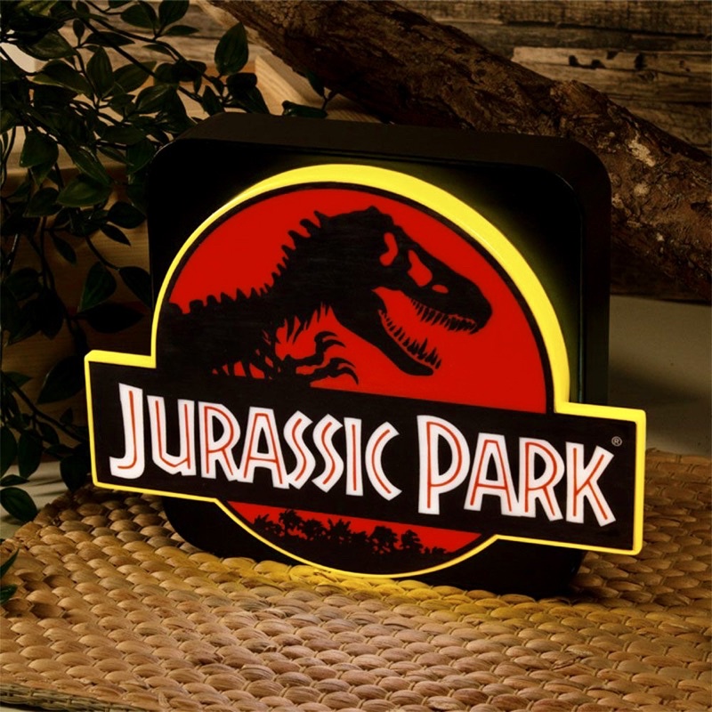 美國官方預購+現貨 環球影城 方形款 Jurassic Park 夜燈 侏羅紀公園 燈 燈箱
