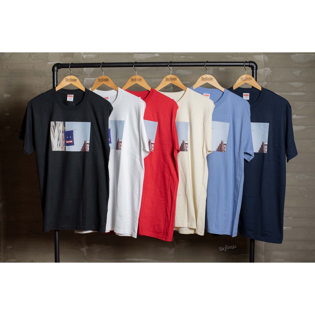supreme banner tee