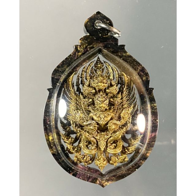 泰國佛牌聖物 金翅鳥天神 古錢幣材質 有壇座版 富裕招財鎮煞避邪 蝦皮購物