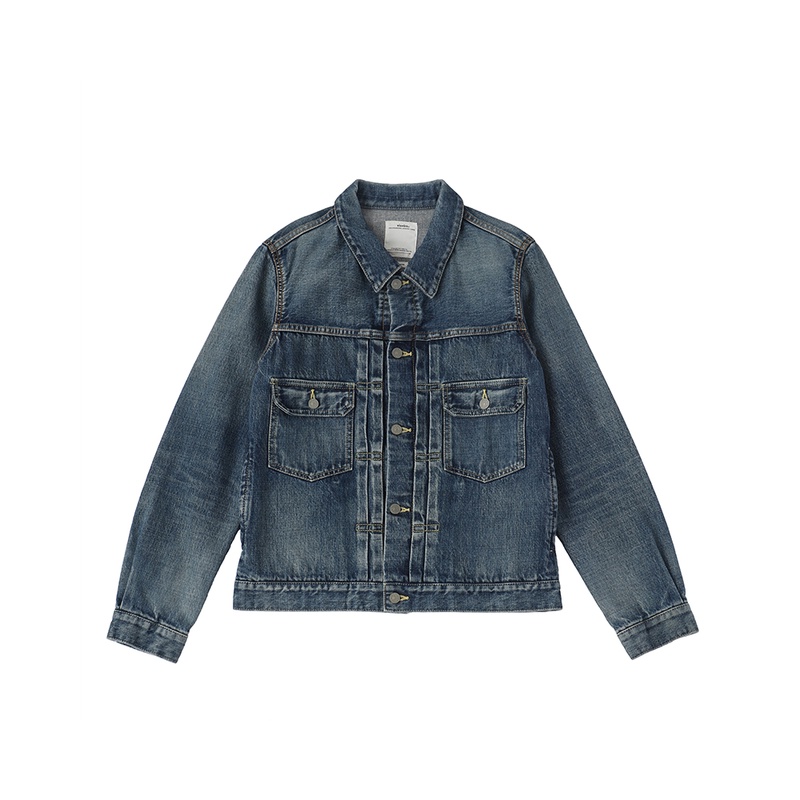 小黑痣認證【二手衣】【SS】VISVIM 2021SS SS 101 JKT DMGD-1001 單寧外套 4號