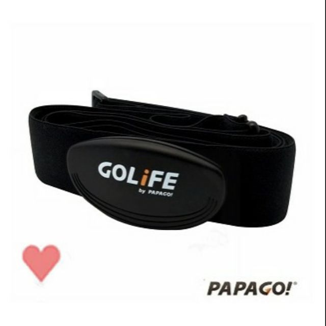 全新現貨 Papago GOLiFE Heart ANT+™ 心跳帶 軟式 ANT+ Garmin Bryton 可用