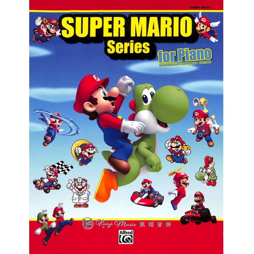【凱翊︱AF】 34首超級瑪利歐鋼琴譜 Super Mario  for Piano Solo 現貨供應江老師視譜 現貨