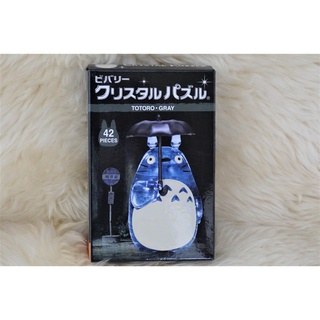 《魔法俱樂部》日本正版吉卜力 龍貓 Totoro Beverly /水晶拼圖 /透明3D立體
