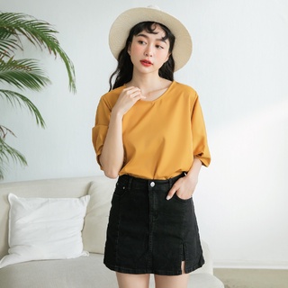 【MISTO SHOP】正韓｜俏麗牛仔褲裙｜2色 多尺寸