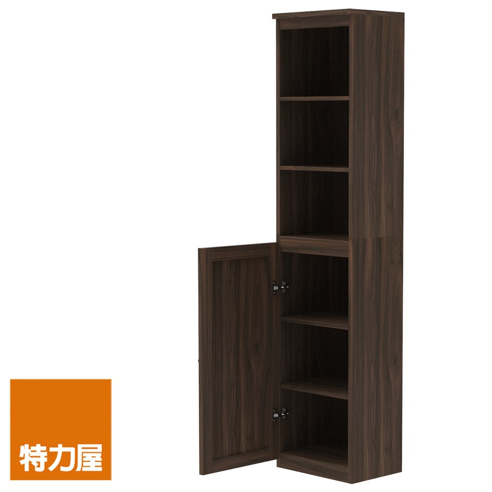 (組合) 特力屋 萊特 組合式書櫃 深木櫃/深木層板4入/深木門1入 40x30x174.2cm