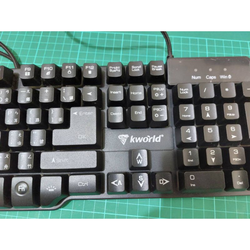 廣寰 kworld c300 電競類機械式鍵盤