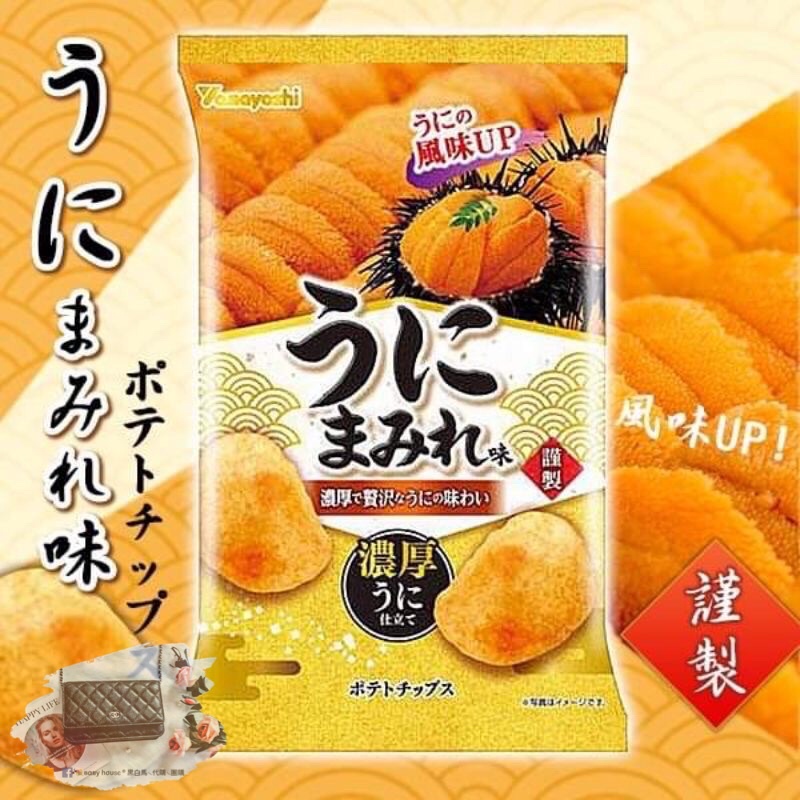 現貨💥日本直送 Yamayoshi 山芳製菓濃厚海膽洋芋片 超人氣 期間限定 海膽洋芋片
