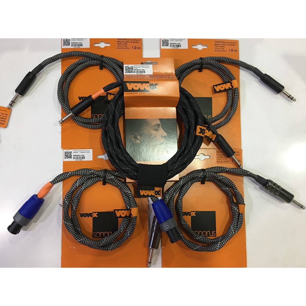 反拍樂器 Vovox Sonorus Direct S Xlrf To Trs 1m 平衡訊號線6 3314 蝦皮購物