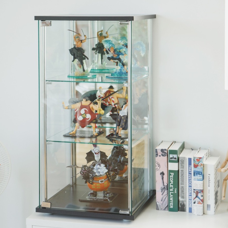 完美主義｜DIY商品 津澤直立式鏡面展示櫃85cm (兩色) MIT 公仔模型 展示櫃 收納櫃 玻璃櫃【V0034】