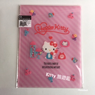 [Kitty 旅遊趣] Hello Kitty 文件夾 口袋 資料袋 凱蒂貓 美樂蒂 大耳狗 帕恰狗 資料夾