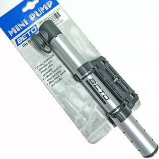 【台灣黑熊】低價出清 BETO RH-003 mini pump 鋁合金140g 雙向進氣打氣筒 美式法式氣嘴都適用