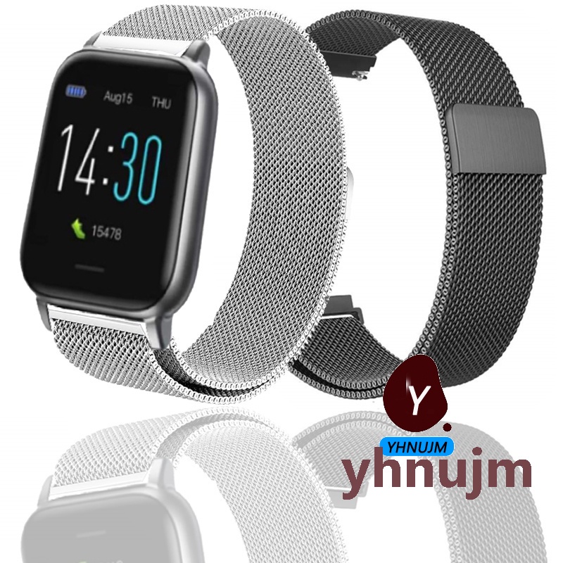 DTAudio智能手錶S50 錶帶 米蘭鋼 磁性 磁貼 S50智慧手錶錶帶 金屬錶帶 磁貼 不銹鋼錶帶