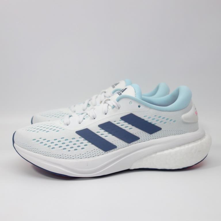 [麥修斯]ADIDAS SUPERNOVA 2 W 跑鞋 愛迪達 馬拉松 緩震 輕量 白藍 女款 GW9100