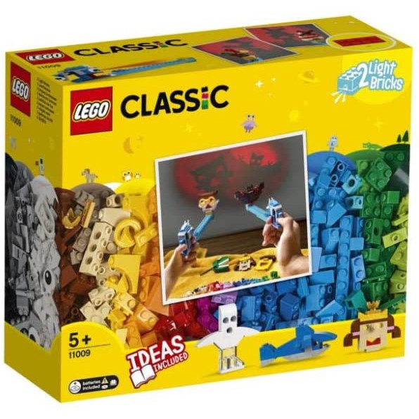 [全新未拆現貨] 正品! 樂高 lego 經典系列 11009 Classic 基本顆粒系列 顆粒與燈光