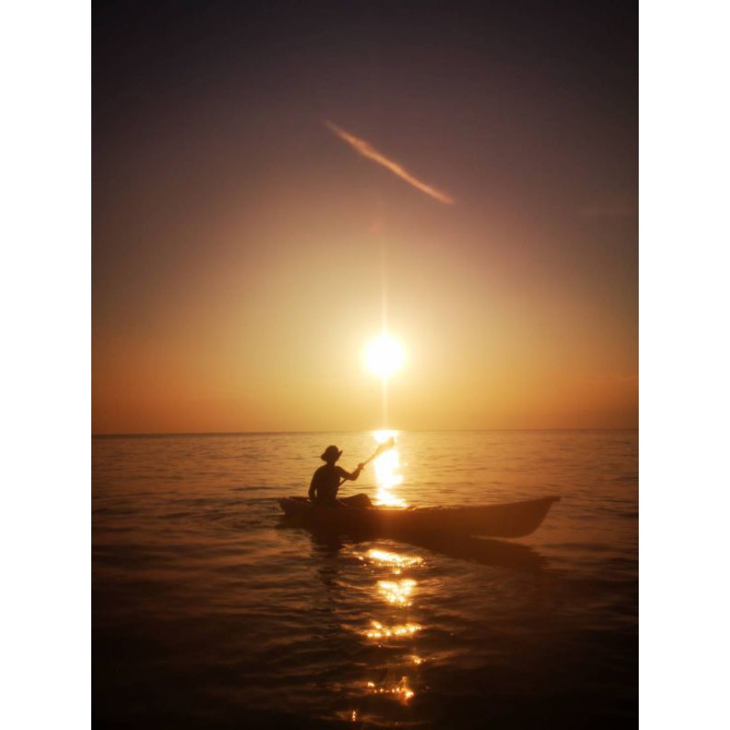 小琉球日出獨木舟，兩人成行，天天出發 Sunrise Kayak
