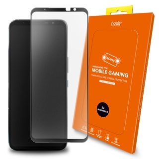 hoda【華碩 ASUS Rog Phone 6/6 Pro/5/5 Pro 】霧面 磨砂 手遊專用 滿版 玻璃 保護貼