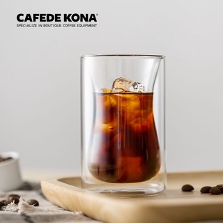 CAFEDE KONA雙層隔熱玻璃水杯 咖啡杯 玻璃杯 170ML