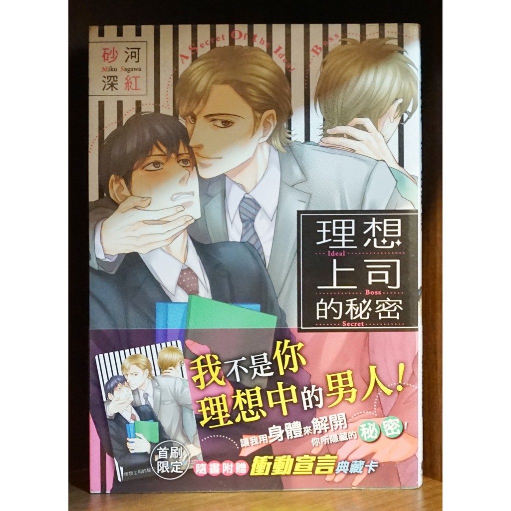 理想上司的秘密 全 砂河深紅 霸氣貓蝦皮二館 現貨 無章釘 蝦皮購物