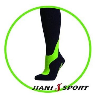 JIANISPORT 協會指定 COOLMAX MST 檢驗款 專業 慢跑襪 JS03 慢跑 超馬 自行車 三鐵 黑綠