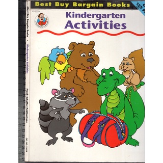 佰俐O《Best Buy Bargain Books．Kindergarten Activities》1993