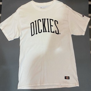Dickies聯名champion logo t 白色 聯名款