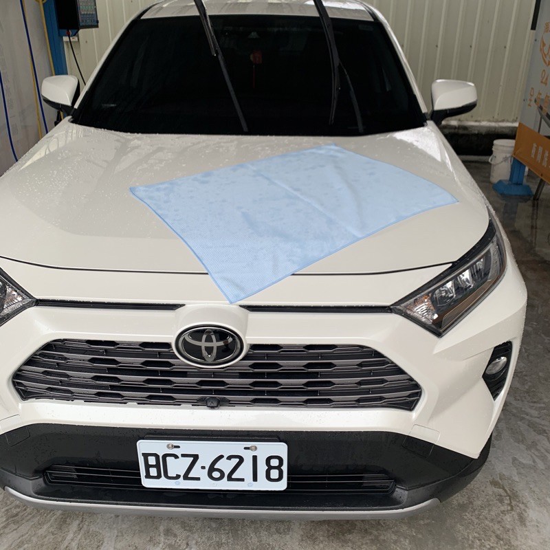 Beos 華夫格不掉毛擦車布車身布華夫格擦車布不留水痕快乾擦車巾洗車布洗車用品汽車美容