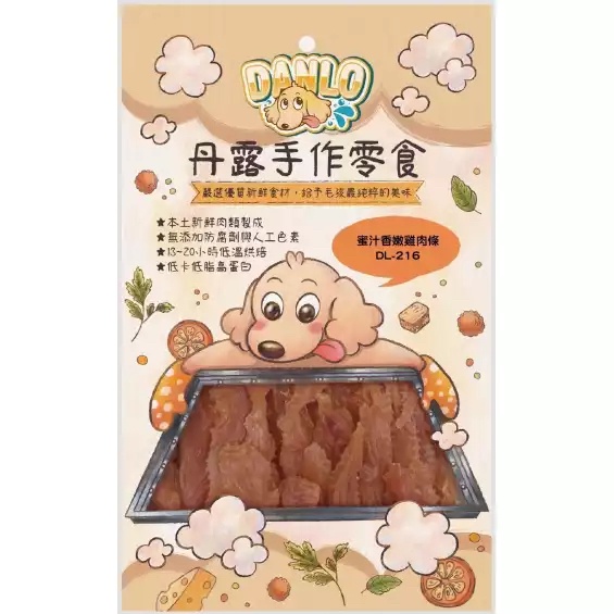 DANLO 丹露 手作蜜汁鮮嫩雞肉條100g