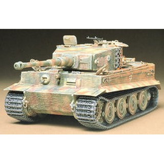 田宮TAMIYA 35146--1/35戰車模型 TIGER I 後期生産型