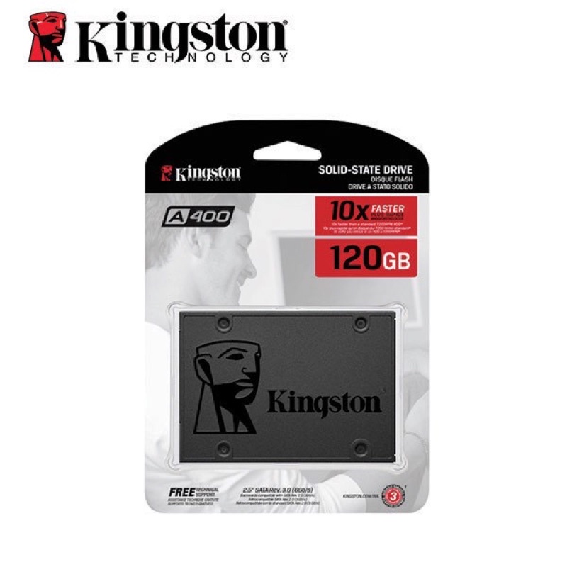 Kingston金士頓 A400 120GB 2.5吋 SSD固態硬碟《正品》