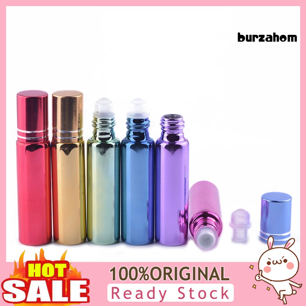 Bur 10ml 可再裝空滾珠瓶玻璃精油香水容器 蝦皮購物