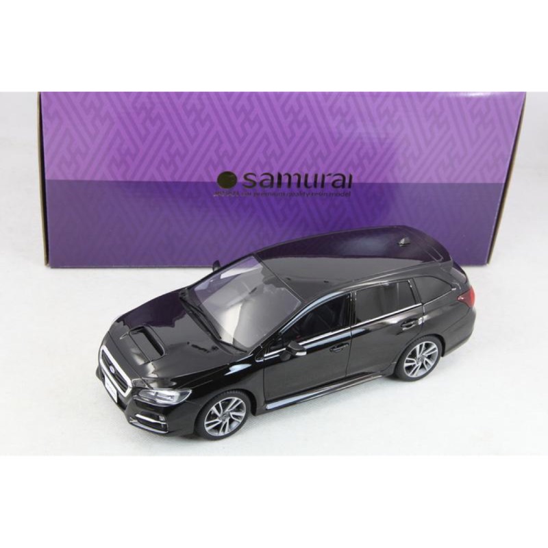 【模型車藝】1/18 Kyosho武士系列 Subaru Levorg 1.6 eyesight GT-S黑 限量400