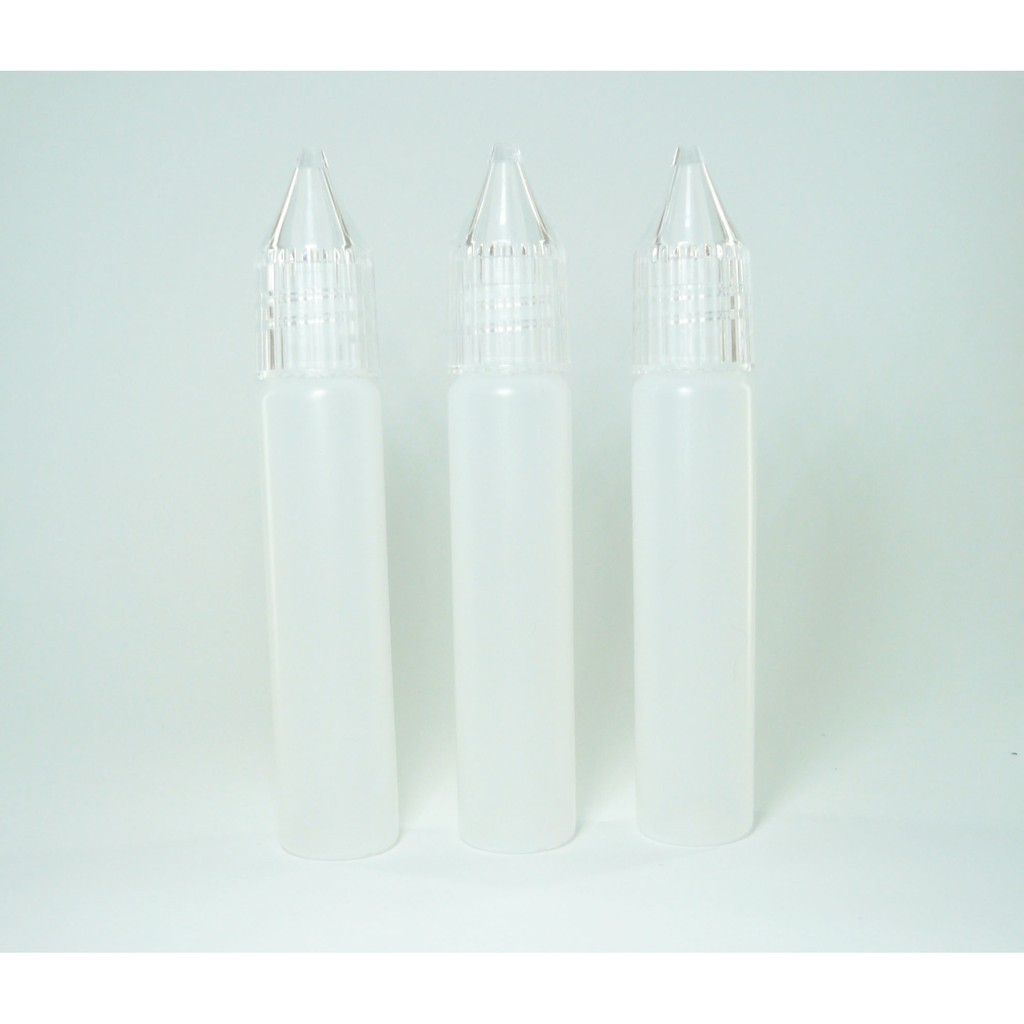 筆型油瓶 10ML 透明水晶瓶蓋 筆管瓶 好攜帶 針油瓶