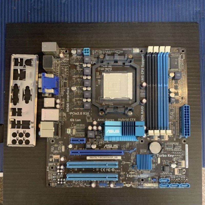 《台南華駿》二手良品 ASUS M4A78LT-M/CM1530/DP  主機板 中古 台南 電腦組裝 電腦維修 批發