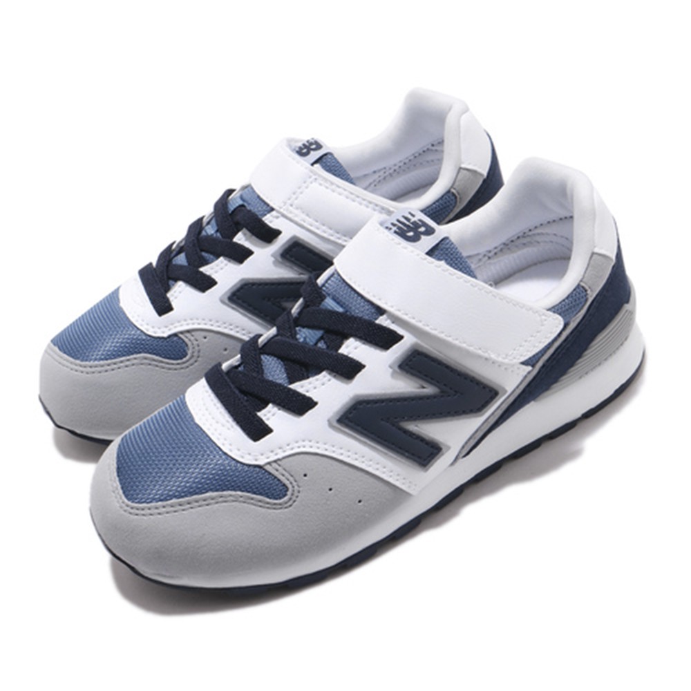 New Balance 中大童款深藍灰色復古運動鞋-NO.YV996PNV