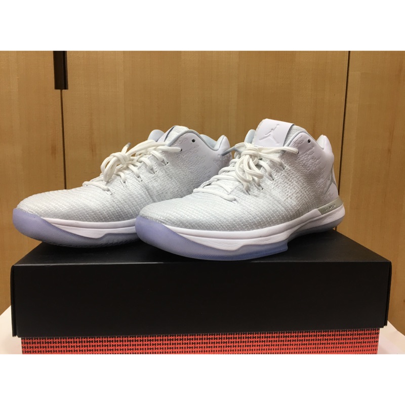 籃球鞋 低筒 flyknit 喬丹 nike Jordan 31 low 白