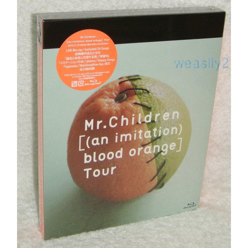 Mr Children An Imitation Blood Orange Tour 日版藍光blu Ray 蝦皮購物