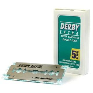 𝐓𝐞𝐛𝐛𝐲𝐬＆𝐂𝐨.土耳其DERBY經典傳統刮鬍刀片（100片裝）雙刃刀片 雙刃刮鬍刀片