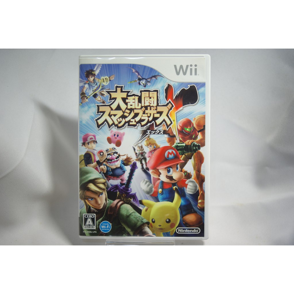 [耀西]二手 純日版 任天堂 Wii 任天堂明星大亂鬥 X