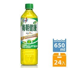 維他露 每朝健康綠茶 650ml 24瓶/箱 商場內任五箱免運 限桃園地區下單