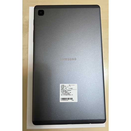 （雙11）中華電信直營貨SAMSUNG Galaxy Tab A7 Lite WiFi 4G/64G(T220)(灰）