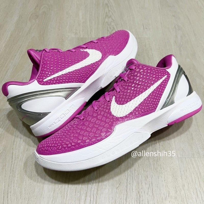 Nike Kobe 6 Protro Kay Yow 乳癌 無市售